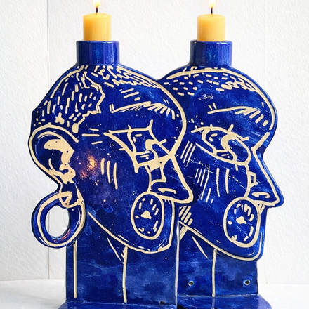 Candle Head sisters