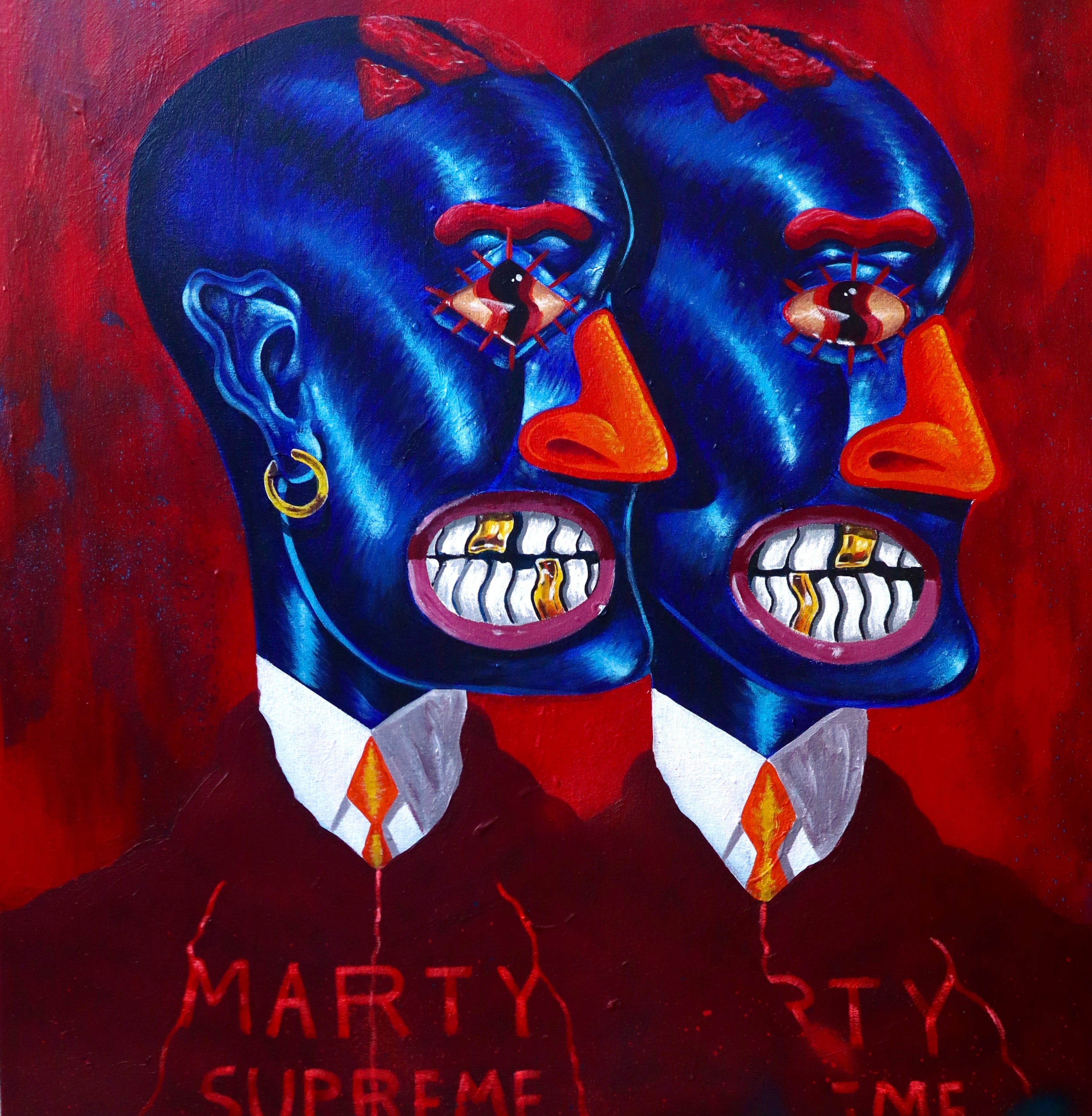 The Blue Face Twins